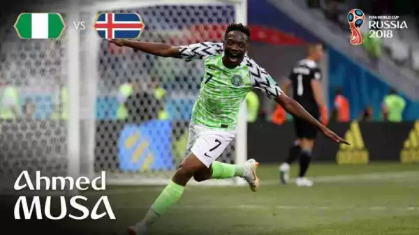2018 World Cup: Ahmed Musa, Ronaldo, Messi & Others Shortlisted For Goal Of The Tournament 